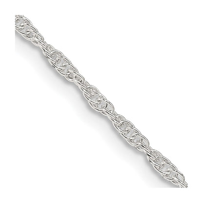 26 Inch Sterling Silver 1.95mm Loose Rope Chain Necklace