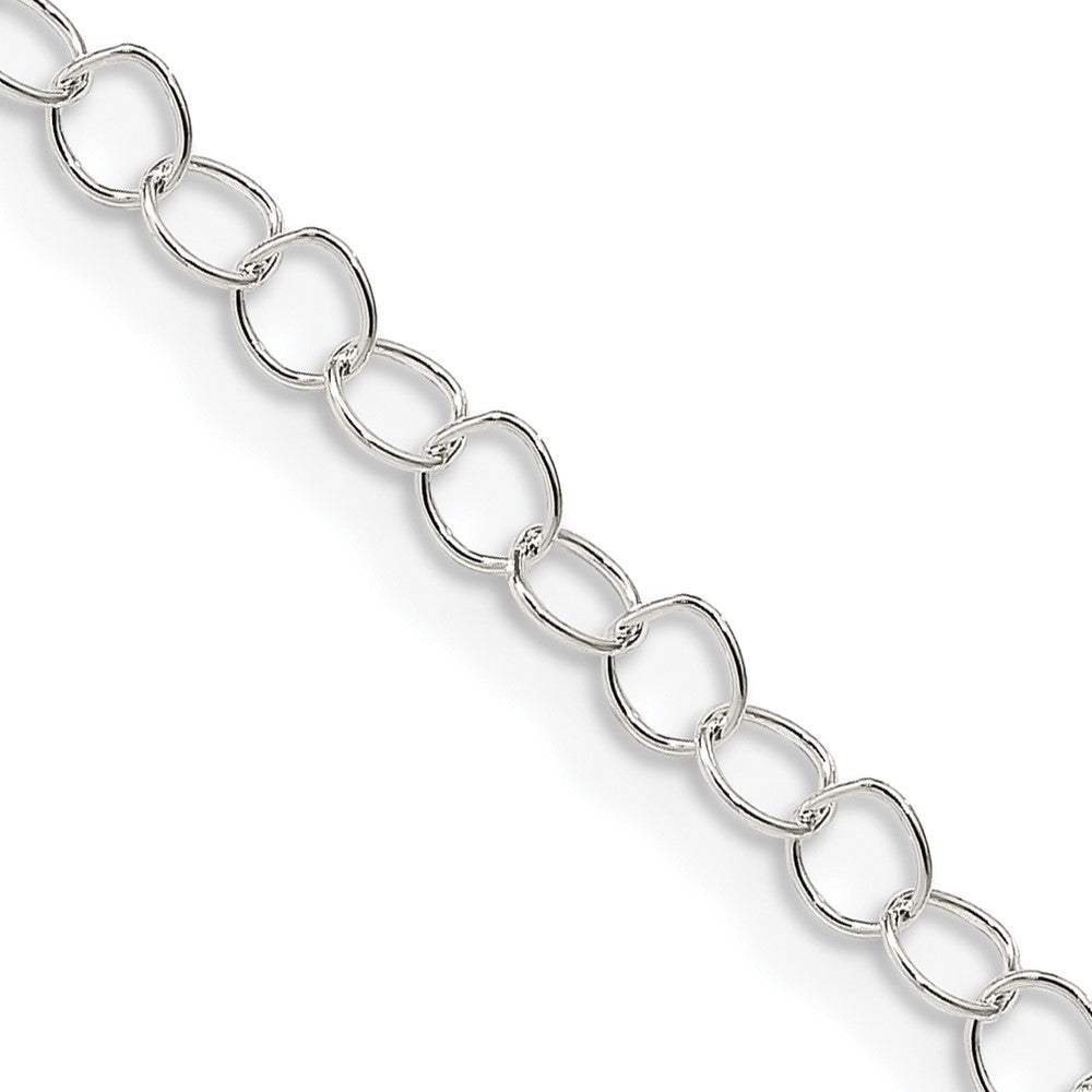 20 Inch Sterling Silver 3.5mm Fancy Cable Chain Necklace