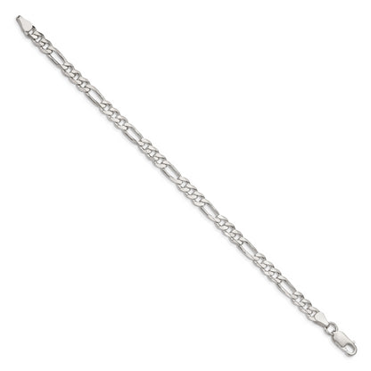 8 Inch Sterling Silver 5.5mm Figaro Chain