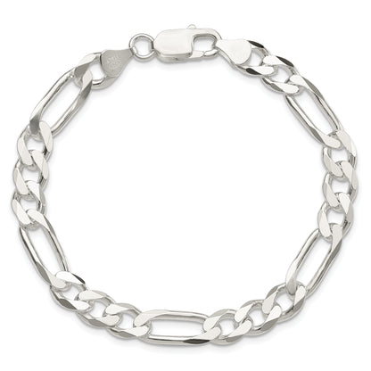7 Inch Sterling Silver 7.5mm Figaro Chain