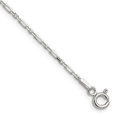 Sterling Silver D/c 1.75mm 3 Short Plus 1 Long Cable Link Chain