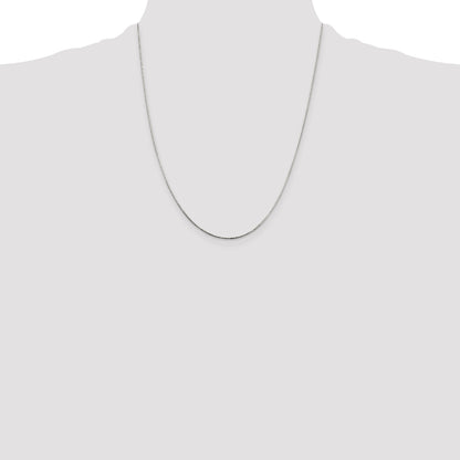 22 Inch Sterling Silver .85mm Diamond-Cut Snake Chain