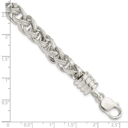 7.75 Inch Sterling Silver Fancy Bracelet