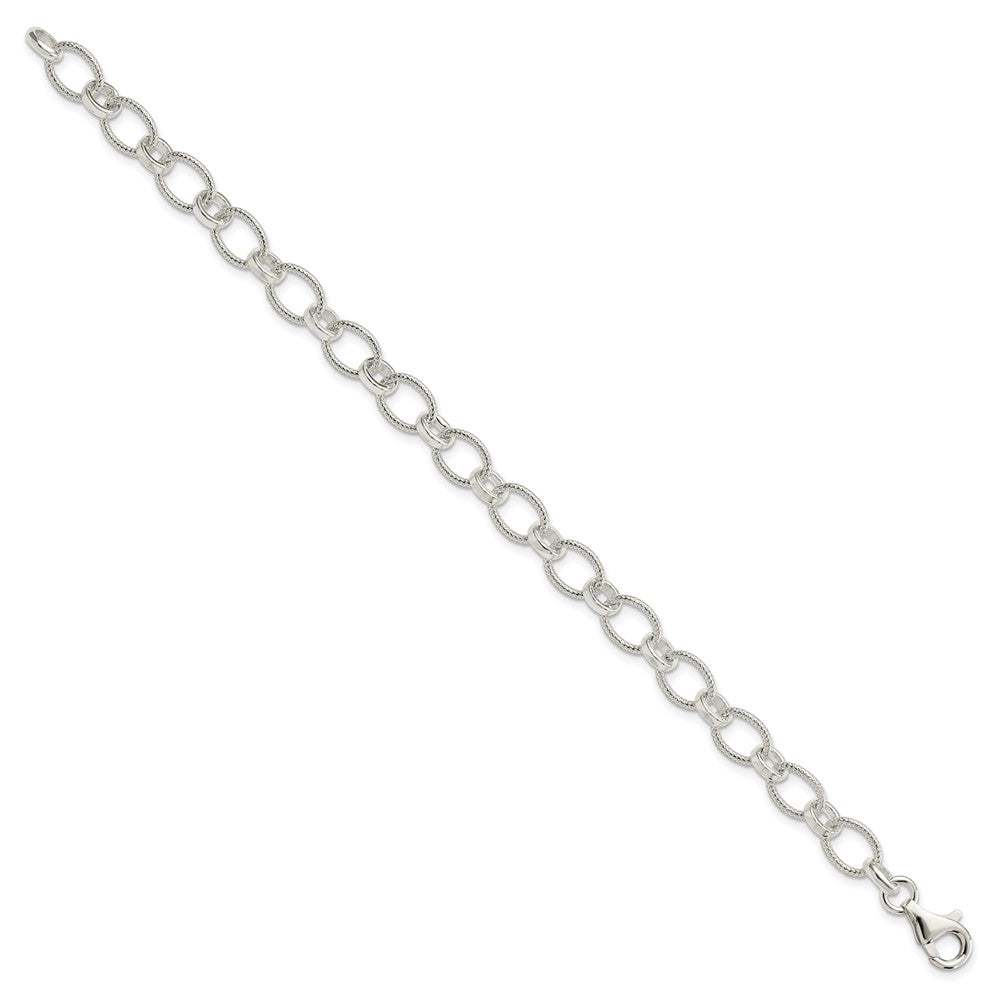 7.5 Inch Sterling Silver Bracelet