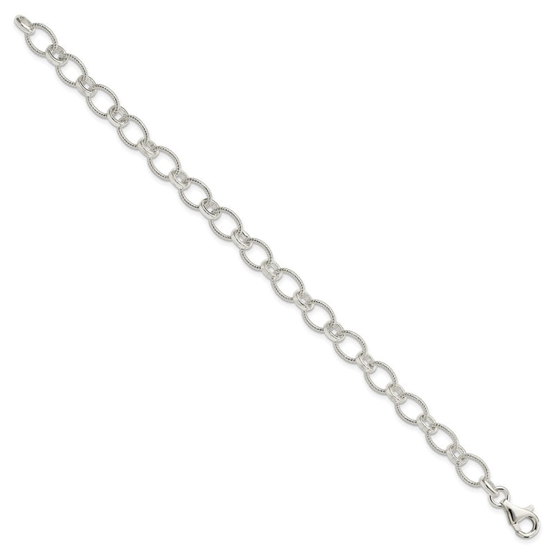 7.5 Inch Sterling Silver Bracelet