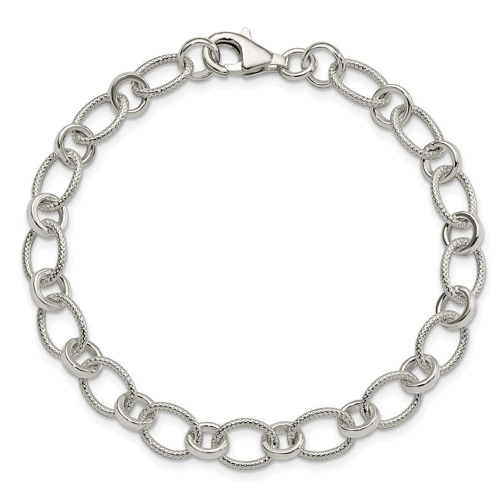 7.5 Inch Sterling Silver Bracelet