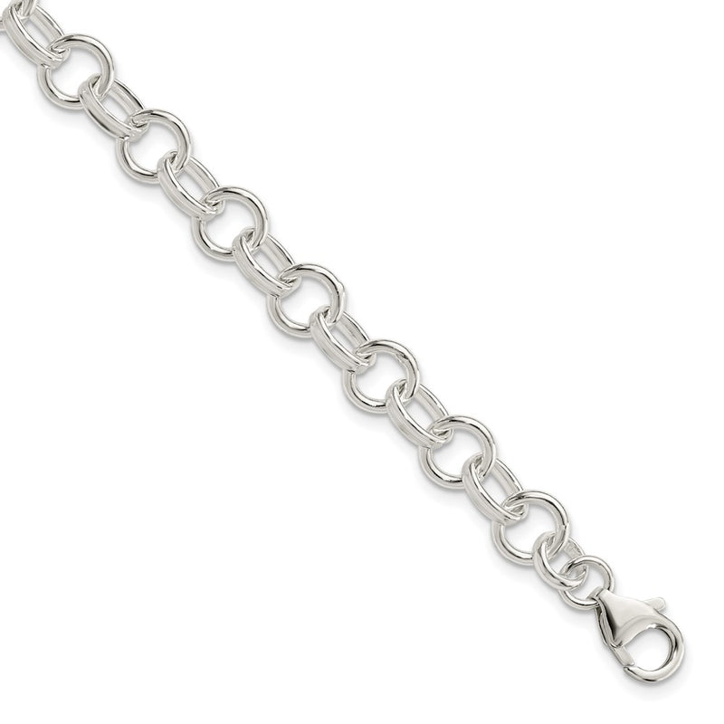 8.5 Inch Sterling Silver Bracelet