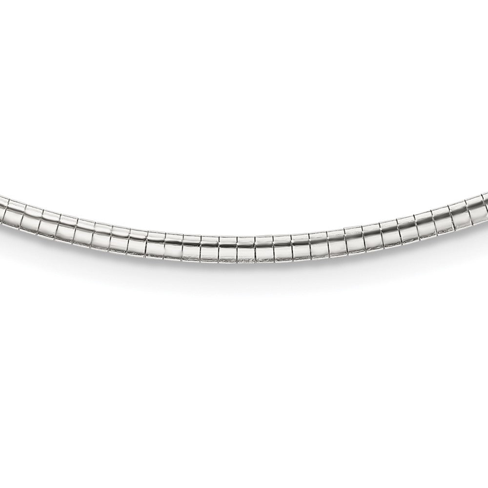 16 Inch Sterling Silver 2mm W/2 In Ext Cubetto Chain Necklace