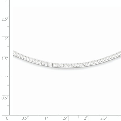 Sterling Silver Round 2.75mm Neckwire Necklace