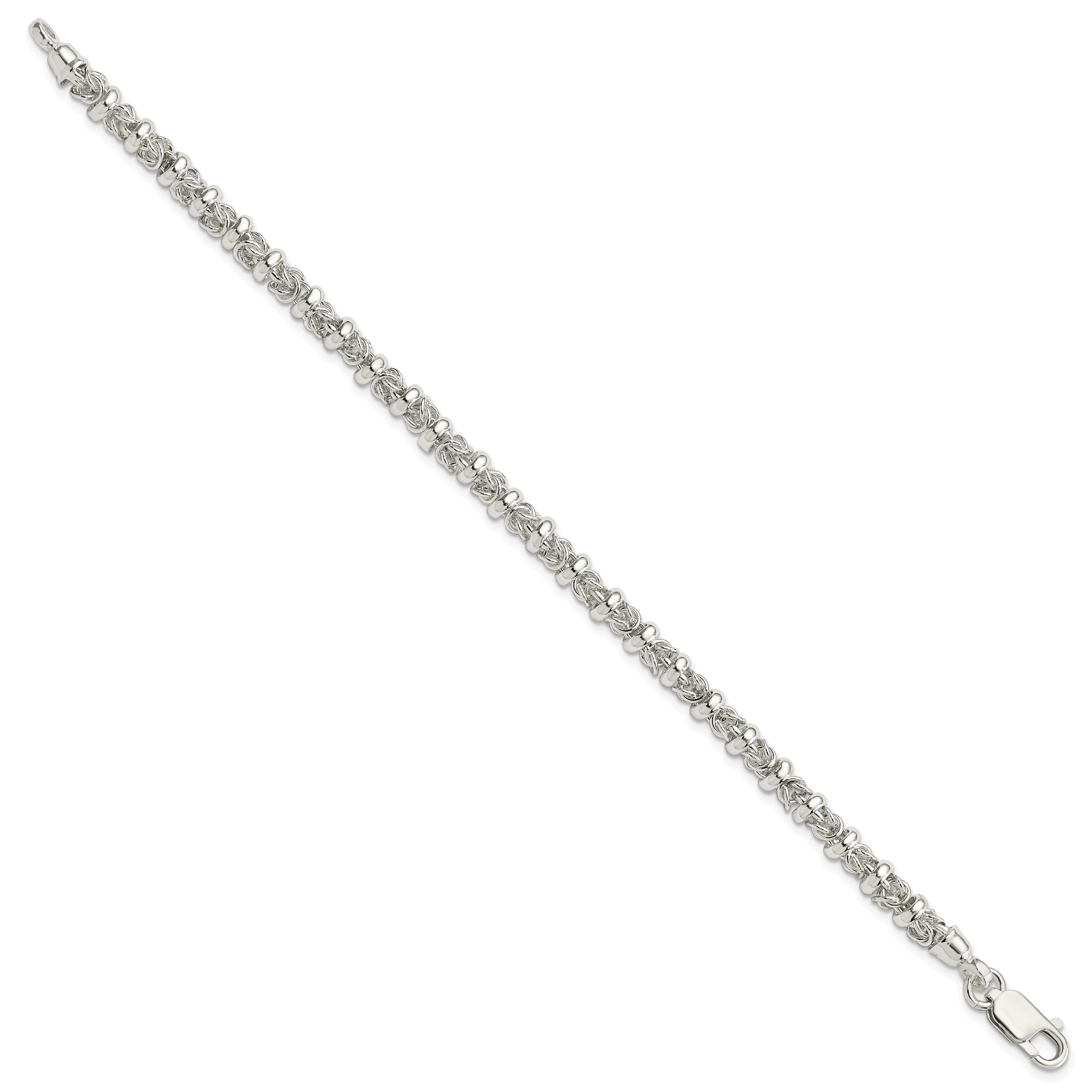7.5 Inch Sterling Silver Polished Bracelet