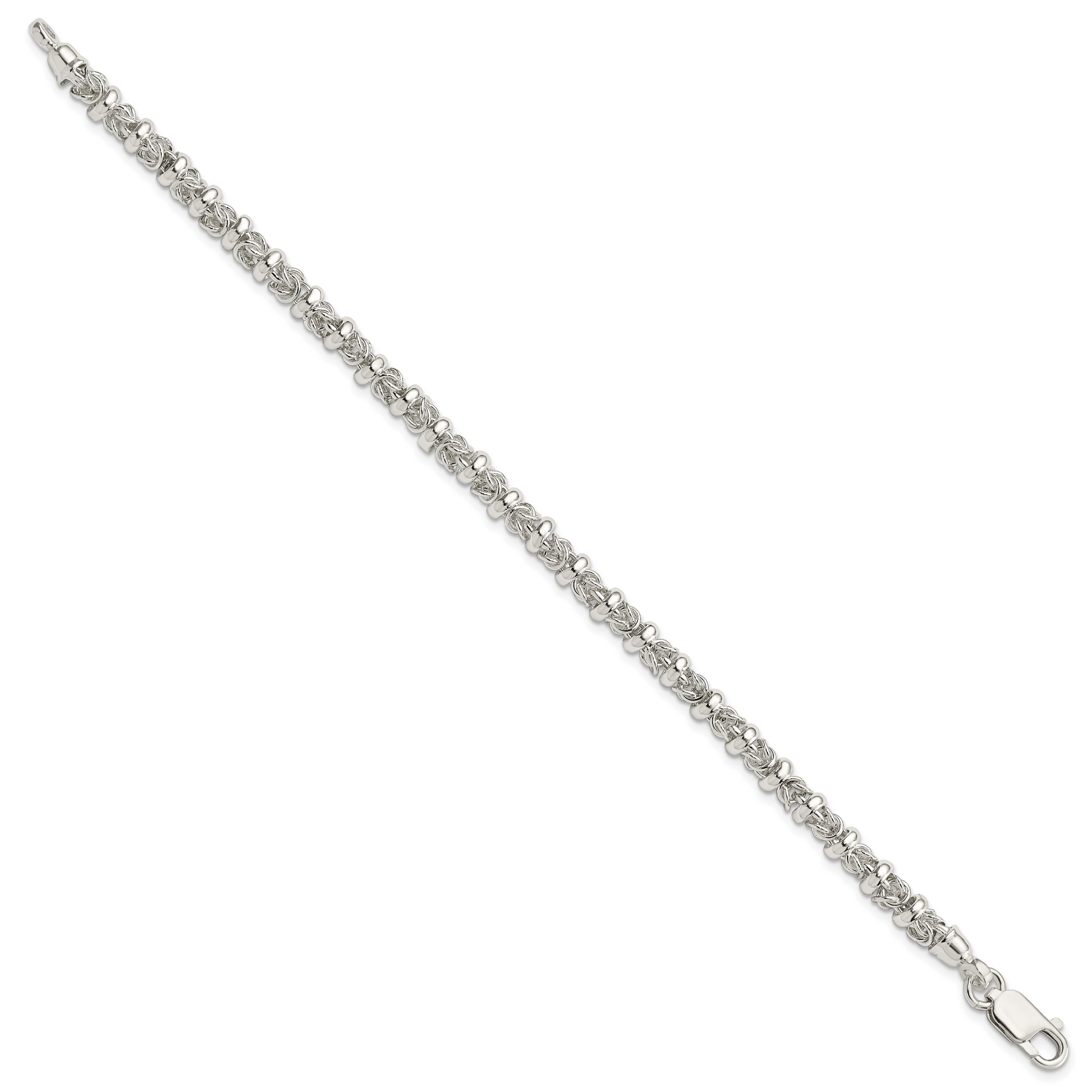 7.5 Inch Sterling Silver Polished Bracelet