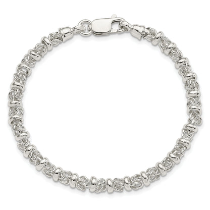 7.5 Inch Sterling Silver Polished Bracelet
