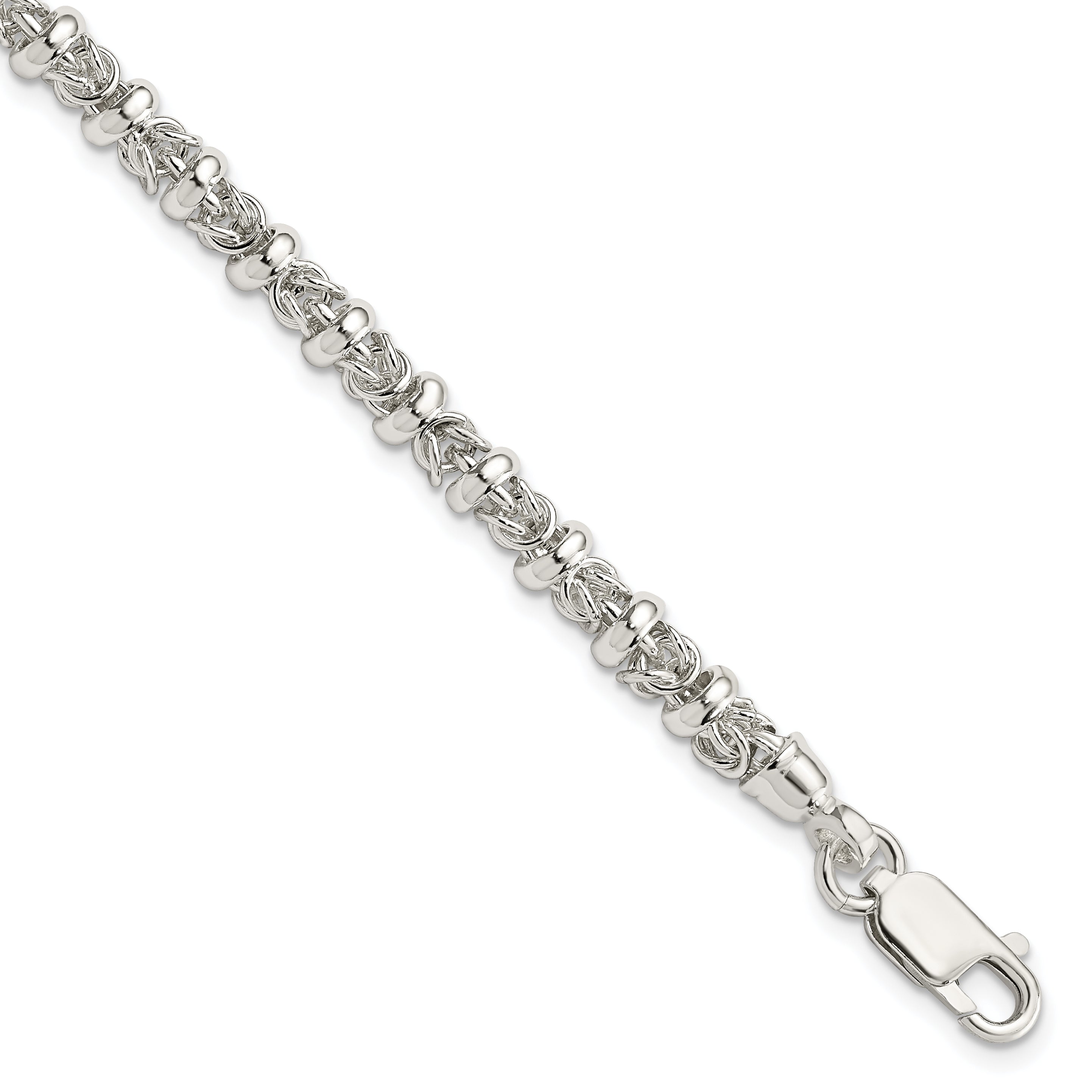 7.5 Inch Sterling Silver Polished Bracelet