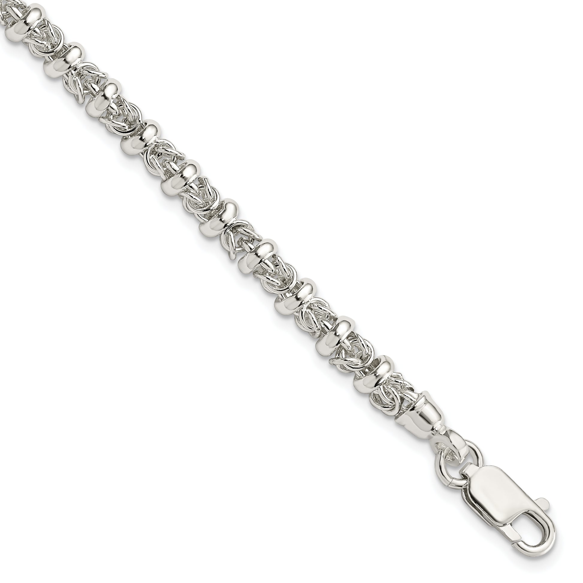 7.5 Inch Sterling Silver Polished Bracelet
