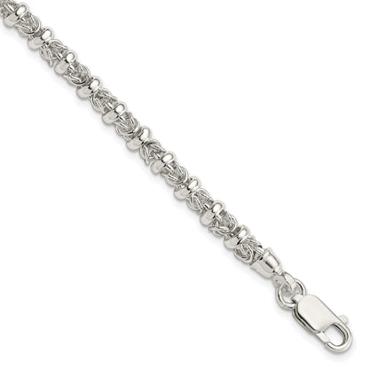 7.5 Inch Sterling Silver Polished Bracelet