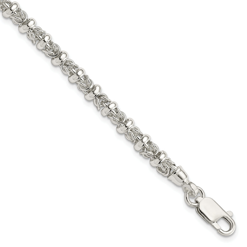 7.5 Inch Sterling Silver Polished Bracelet