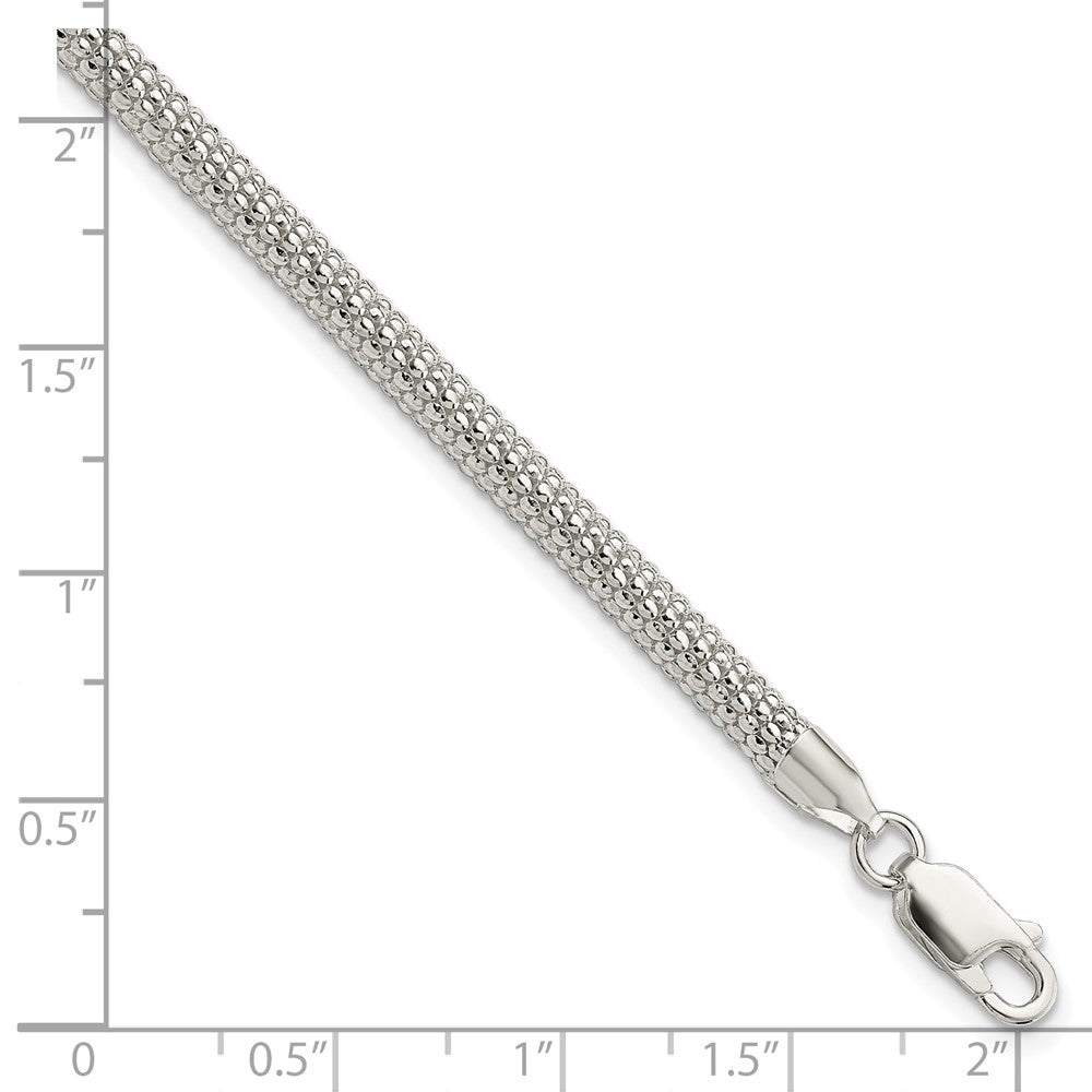 7.5 Inch Sterling Silver Fancy 3.50mm Bracelet