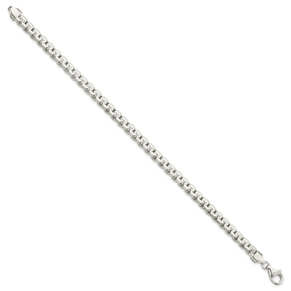 8.5 Inch Sterling Silver Polished Fancy Bracelet