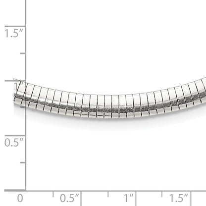 16 Inch Sterling Silver 5.2mm W/2In Ext. Cubetto Chain Necklace