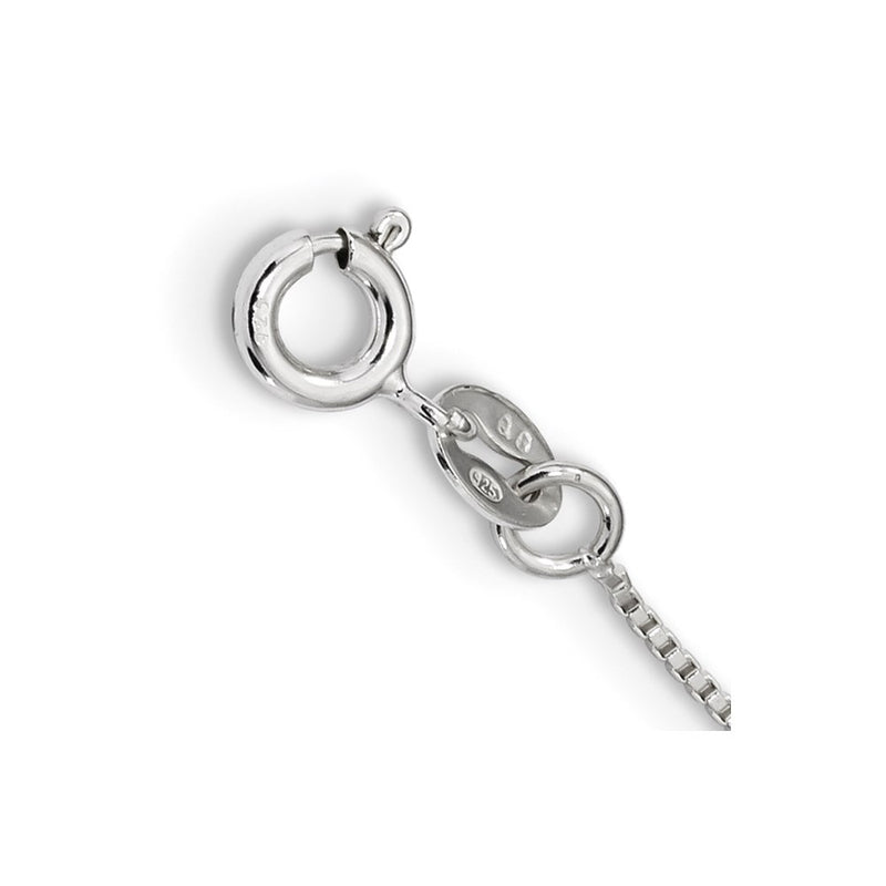 Sterling Silver & Ruthenium-Plated Mustache Drop Necklace