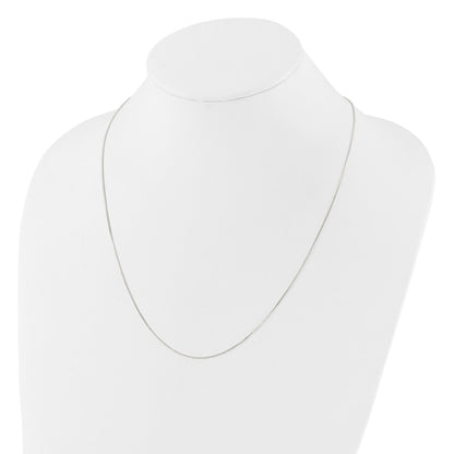 Sterling Silver Polished Adjustable Necklace