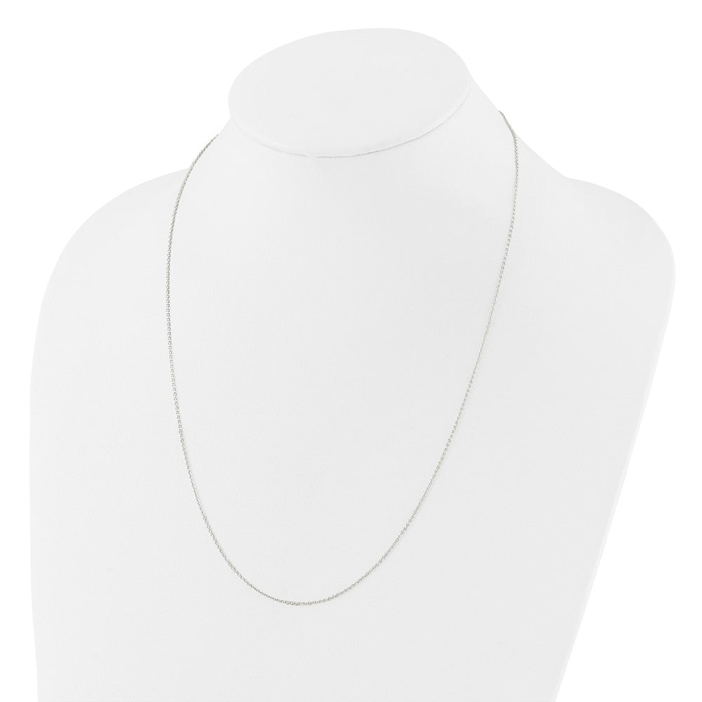 Sterling Silver Polished Adjustable Necklace