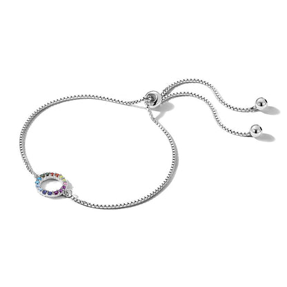 sterling-silver-prizma-rhodium-plated-colorful-cz-open-circle-adjustable-bolo-bracelet