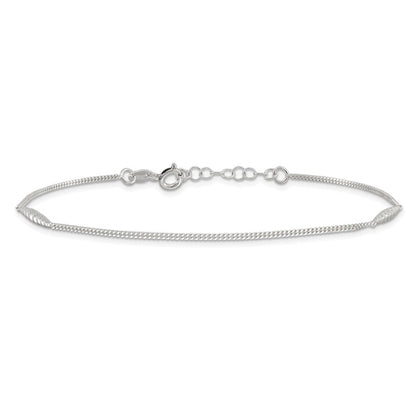 sterling-silver-9in-plus-1-in-ext-textured-bar-anklet