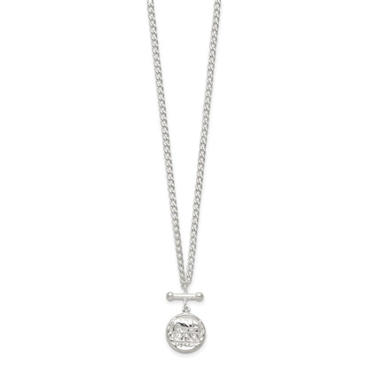 Sterling Silver Replica Roman Coin Necklace
