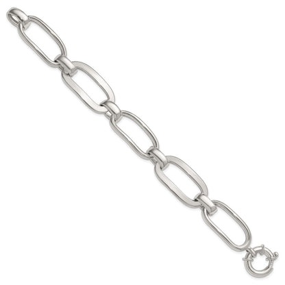 Sterling Silver Polished 7.5in Fancy Link Bracelet