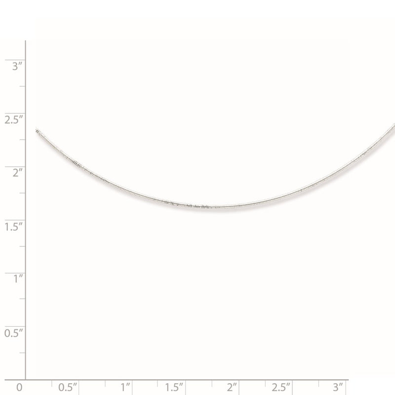 Sterling Silver 1mm Neckwire