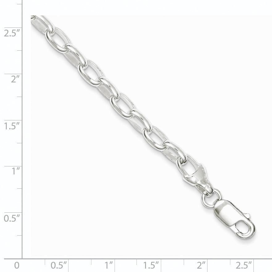 7.5 Inch Sterling Silver 7.5Inch Fancy Link Bracelet