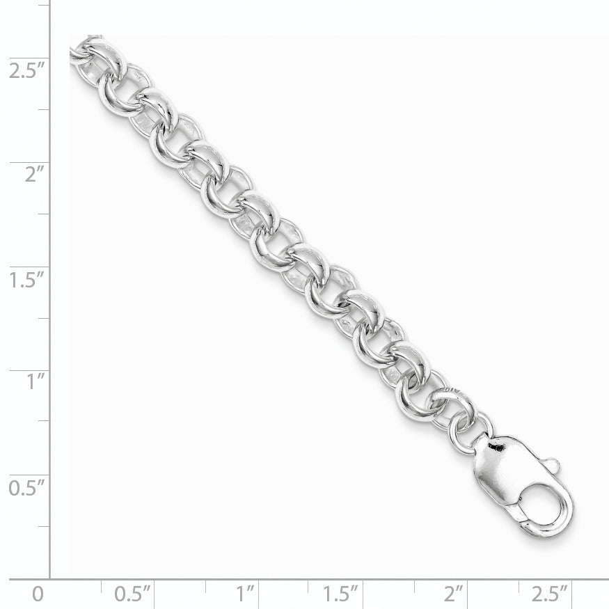 8.5 Inch Sterling Silver 8.5Inch Fancy Link Bracelet