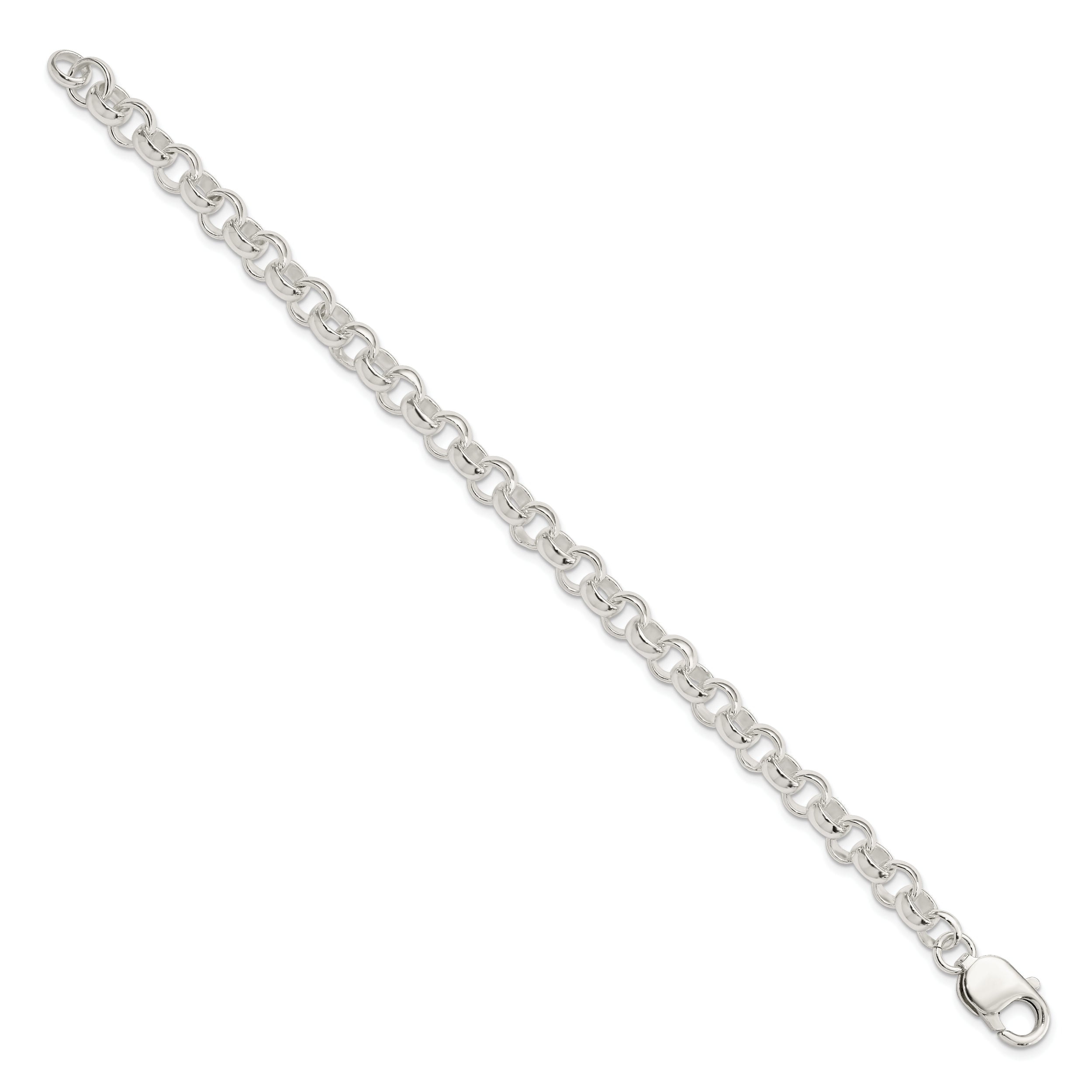 8.5 Inch Sterling Silver 8.5Inch Fancy Link Bracelet