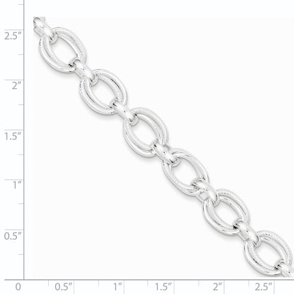 8.5 Inch Sterling Silver 8.5Inch Fancy Link Bracelet