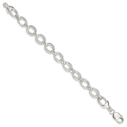 8.5 Inch Sterling Silver 8.5Inch Fancy Link Bracelet