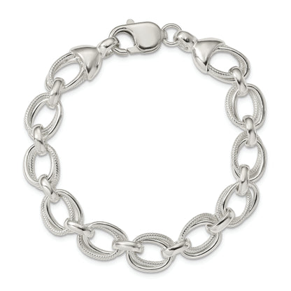 8.5 Inch Sterling Silver 8.5Inch Fancy Link Bracelet