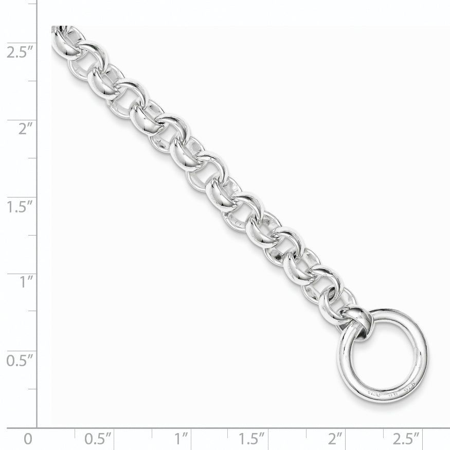 8.5 Inch Sterling Silver 8.5Inch Fancy Link Bracelet