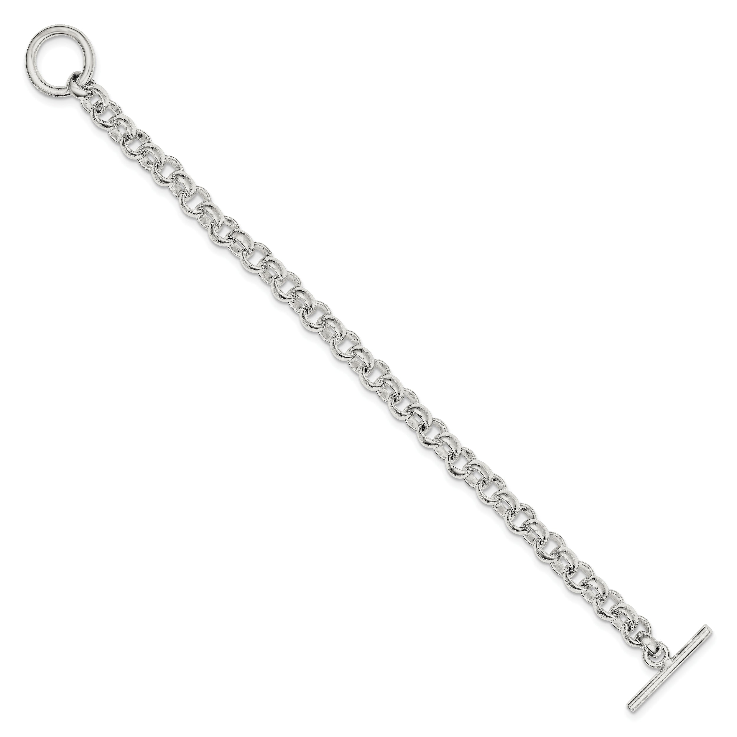 8.5 Inch Sterling Silver 8.5Inch Fancy Link Bracelet