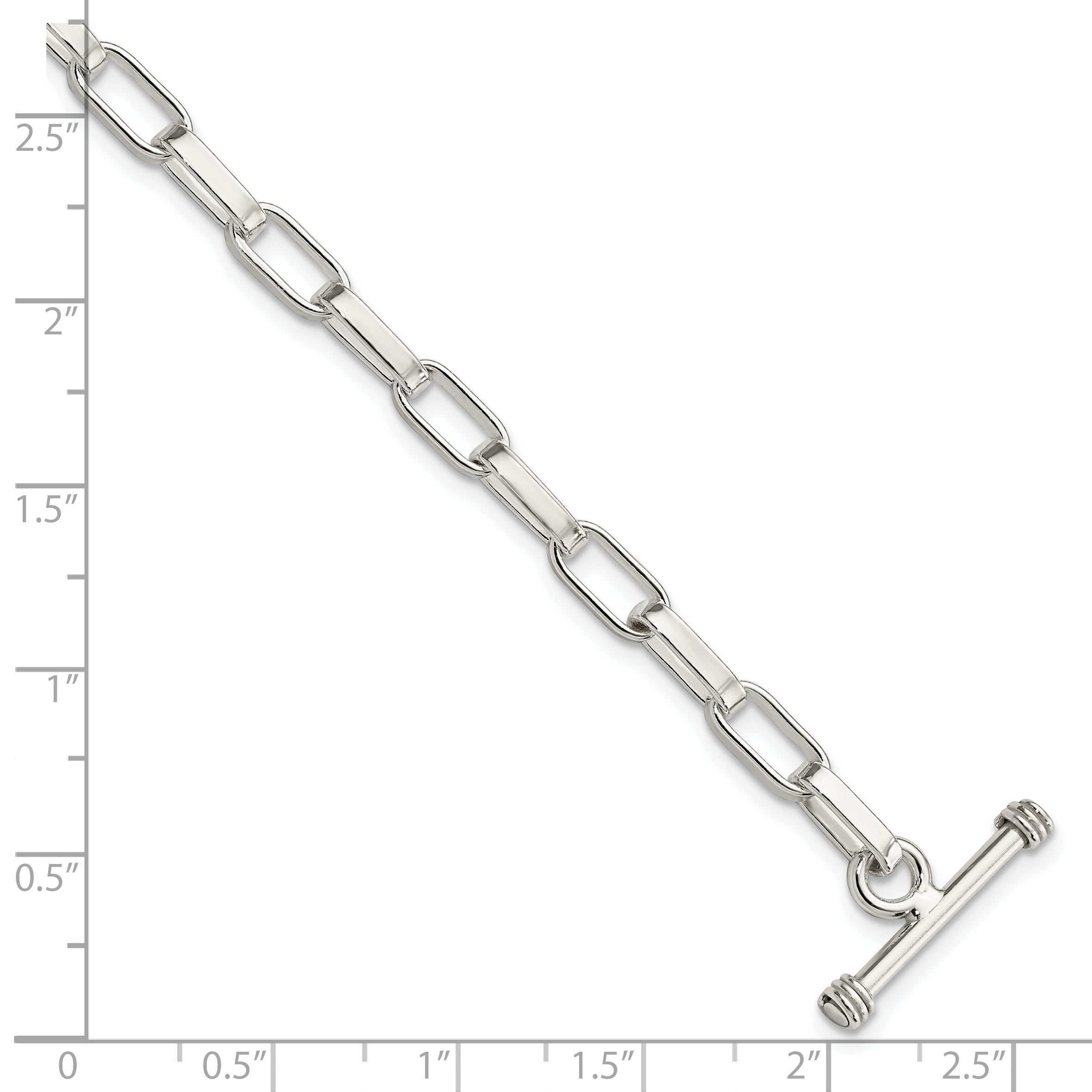 7.5 Inch Sterling Silver 7.5Inch Fancy Link Bracelet