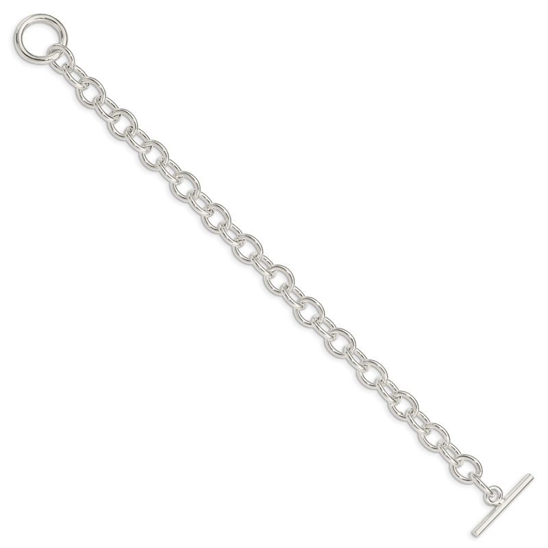 7.5 Inch Sterling Silver 7.5Inch Fancy Link Bracelet