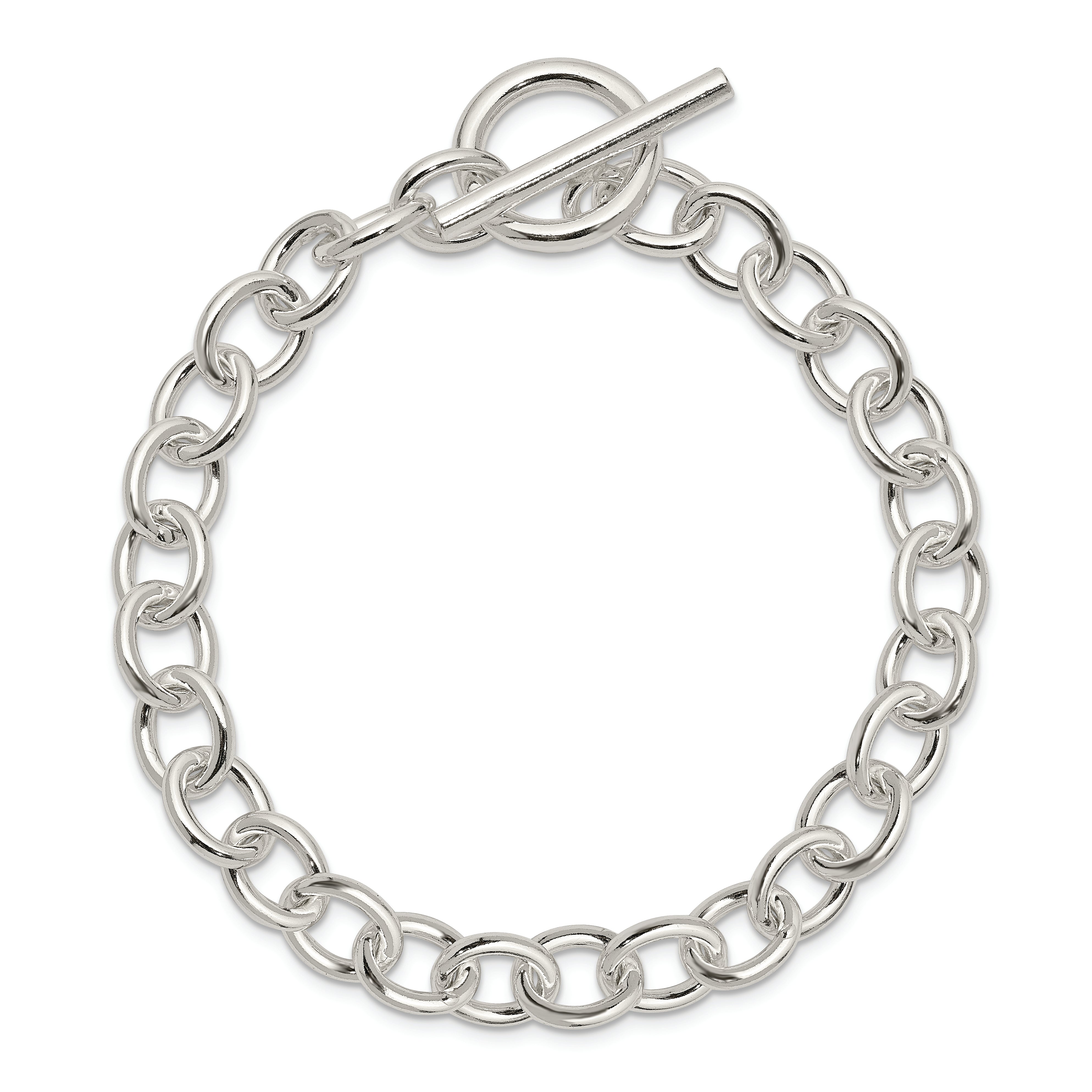 7.5 Inch Sterling Silver 7.5Inch Fancy Link Bracelet