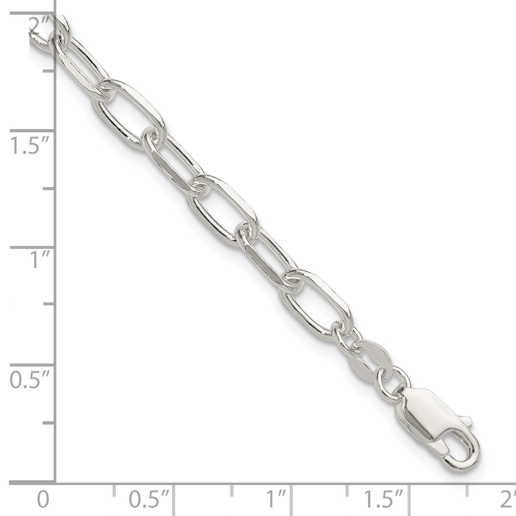 7.5 Inch Sterling Silver 7.5Inch Fancy Link Bracelet