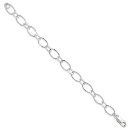 7.5 Inch Sterling Silver 7.5Inch Fancy Link Bracelet