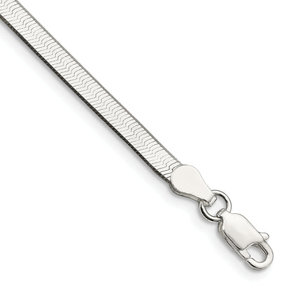 7 Inch Sterling Silver 3.5mm Magic Herringbone Chain