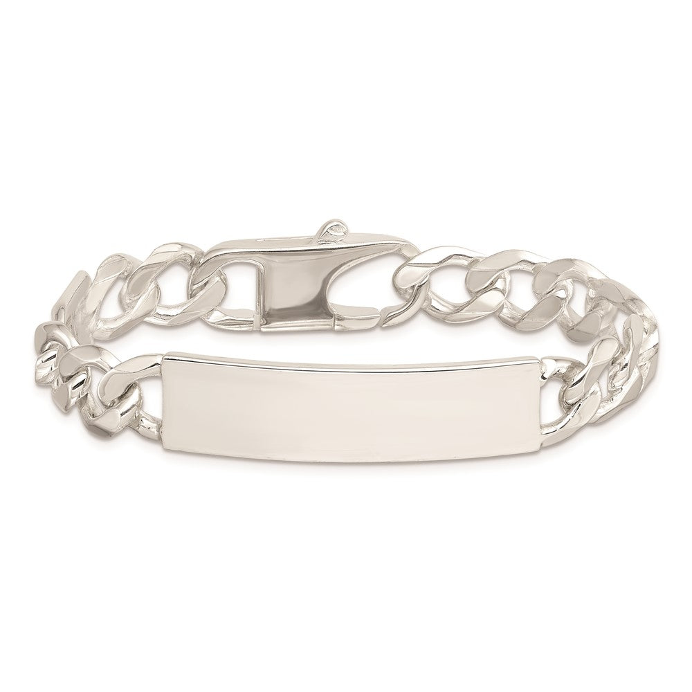 7.5 Inch Sterling Silver Figaro Link Id Bracelet