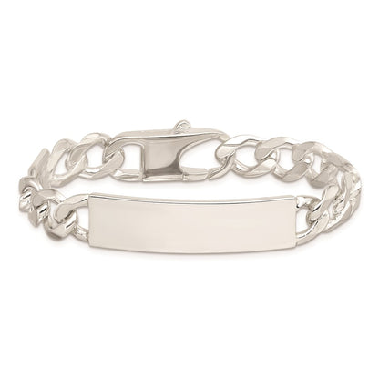 7.5 Inch Sterling Silver Figaro Link Id Bracelet