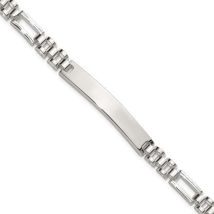Sterling Silver Polished 7.75in Id Bracelet