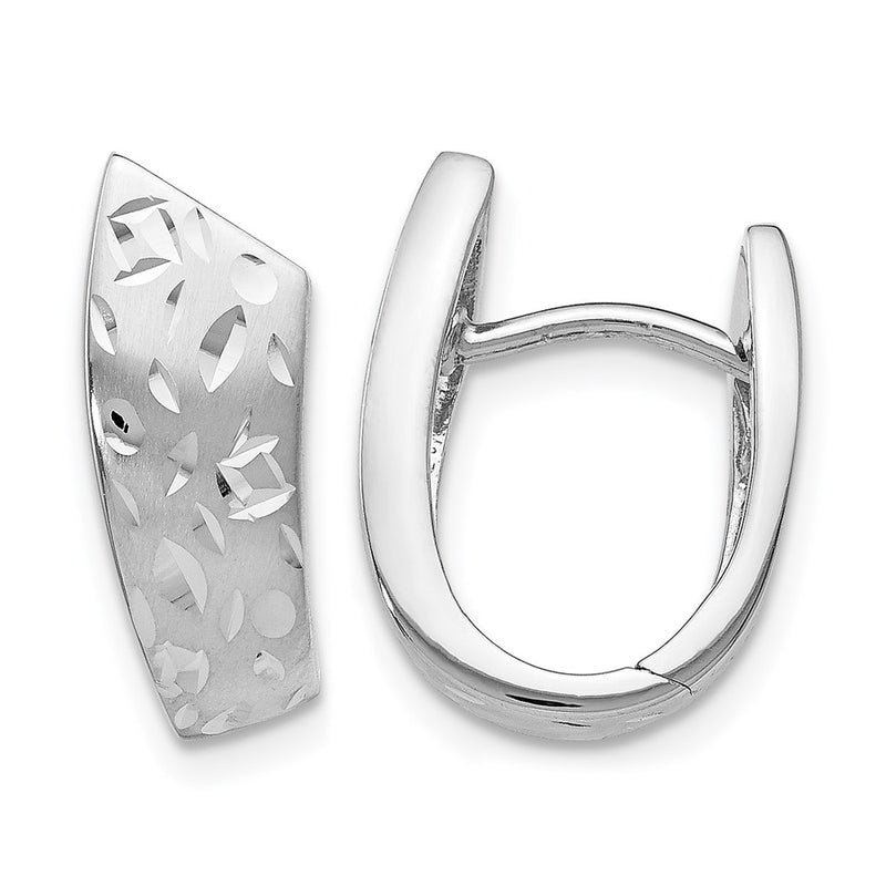 Sterling Silver Radiant Essence D/C Earrings