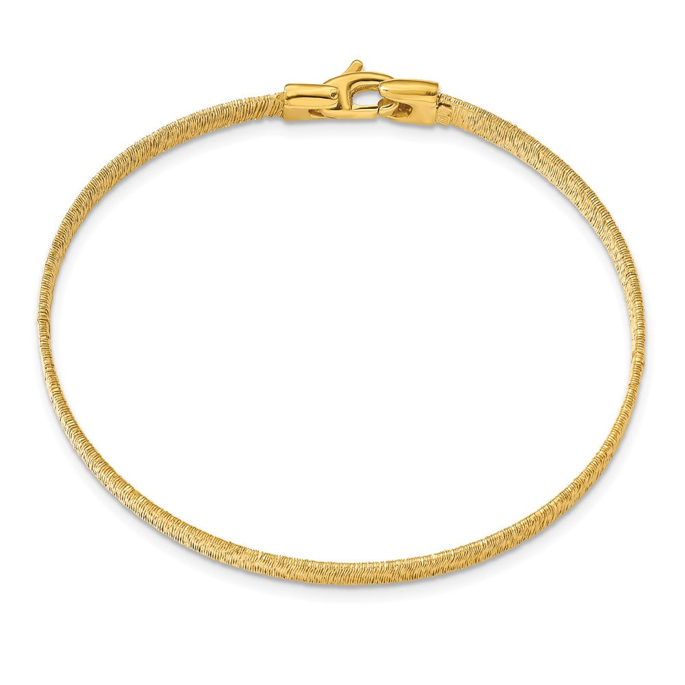 Sterling Silver Gold Tone Bracelet